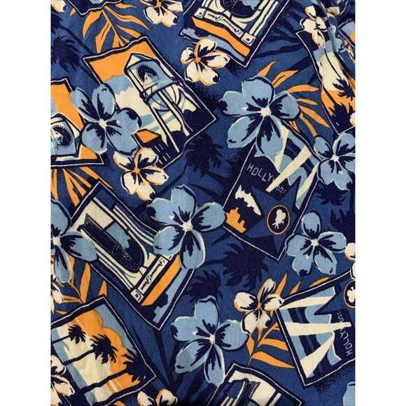 Vintage PARAMOUNT PICTURES Single Stitch Hawaiian Shirt Movie Biz Collectible - Picture 5 of 10